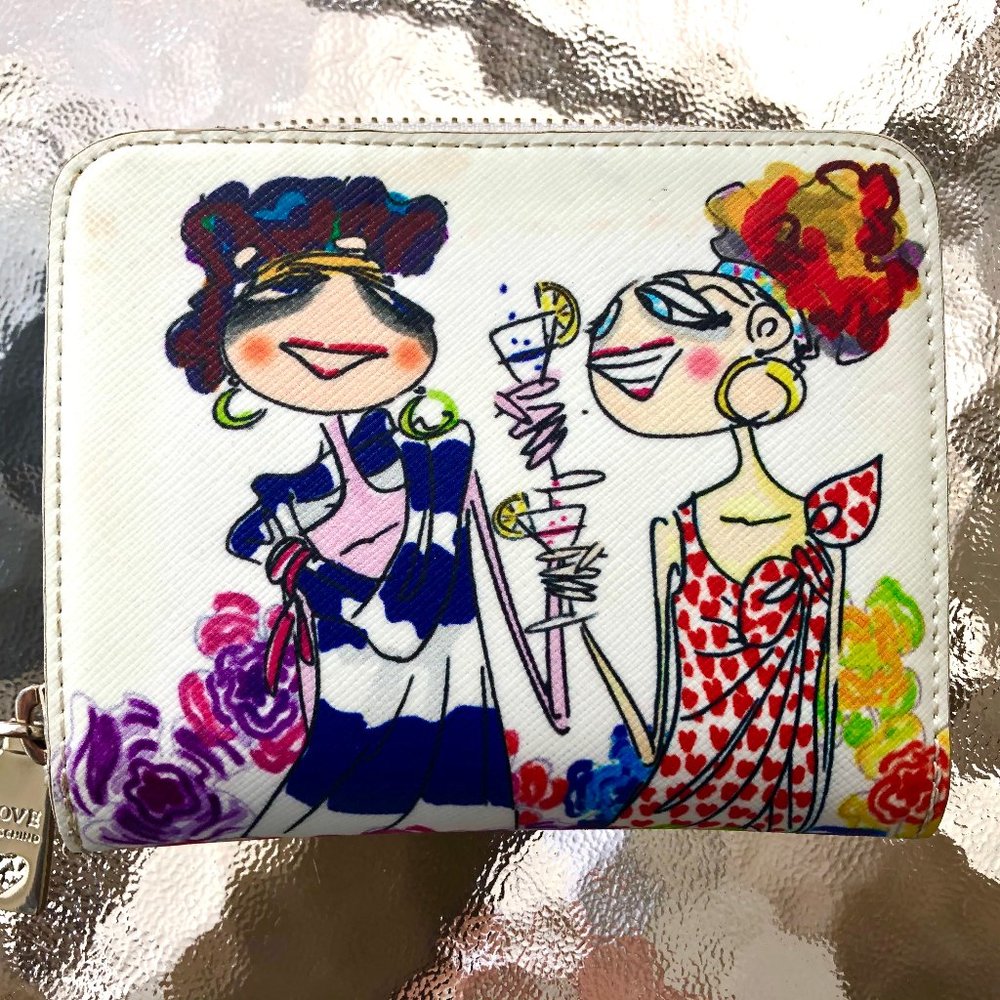 RARE Love Moschino Charming Cartoon Girls Purse
